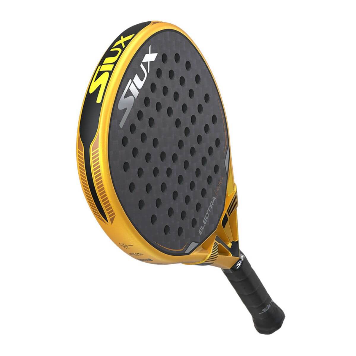 Zijaanzicht van de Siux Electra Lite 4 2025 met carbon frame en elegante afwerking.