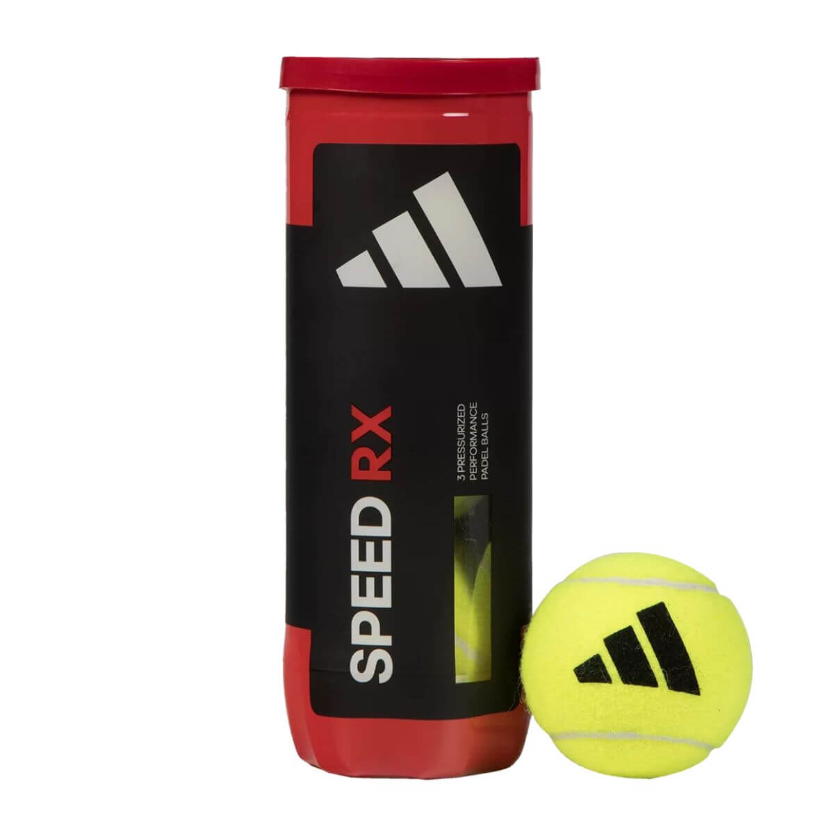 Adidas Speed RX padel ballen tube met 3 ballen