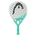 Head Gravity Motion 2024 padel racket vooraanzicht grijs en blauw