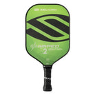 Selkirk Amped Control S2 pcikleball racket groen met zwart logo vooraanzicht