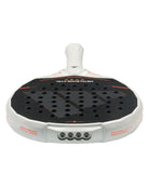 Bovenaanzicht Adidas Metalbone CTRL 2026: ronde pro-racket met maximaal controlegevoel, Carbon Aluminized 16K, EVA Soft Performance en verstelbaar Weight & Balance System.