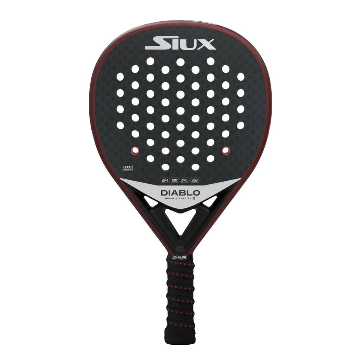 Siux Diablo Revolution Lite 3 2024 padel racket vooraanzicht