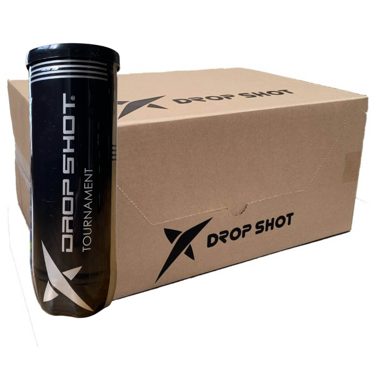 Drop Shot Tournament padel balls box